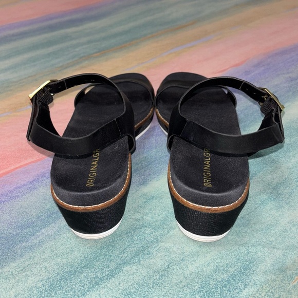 Cole Haan OrginalGrand Womens Flatform Wedge Ankle Strap Sandals size 9 B - Picture 6 of 9